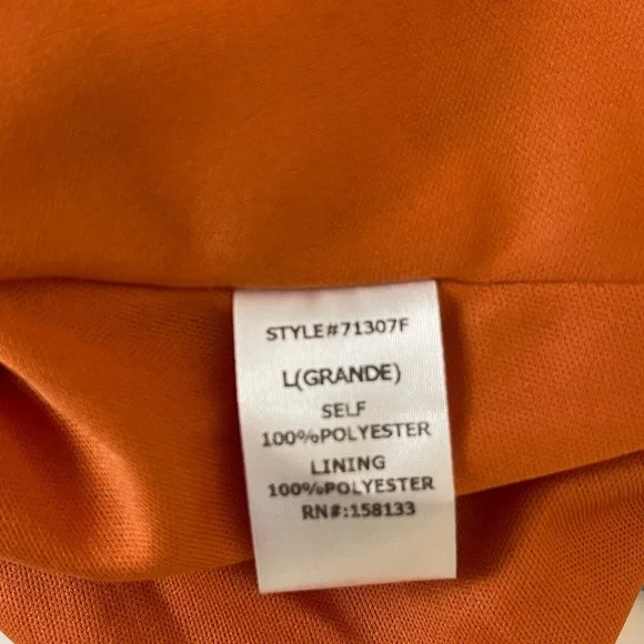 Staccato NWT bright water color floral print dress women’s size large - Picture 6 of 6